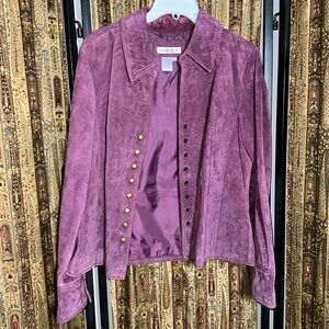 Coldwater Creek Leather Jacket